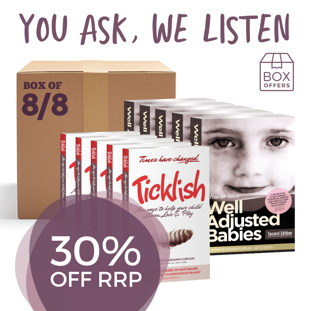 30% off - Well Adjusted Babies (8 copies) + Ticklish (8 copies)