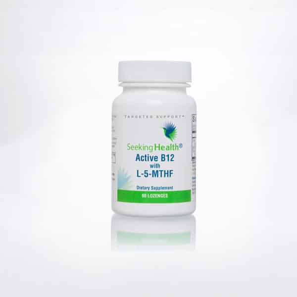 Active B12 with L-5-MTHF - 60 Lozenges