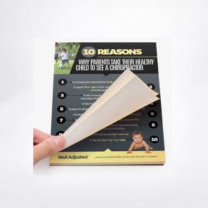 "10 Reasons" InfoSheet Tearpad (A4. Supplied from AU)